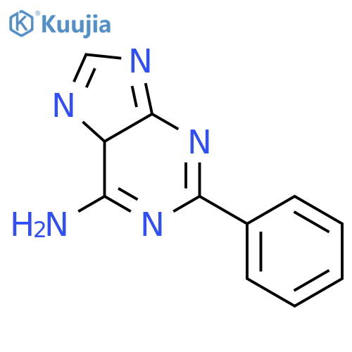 9H-Purin-6-amine,2-phenyl- structure
