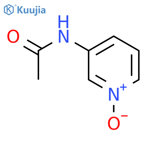 Acetamide,N-(1-oxido-3-pyridinyl)- structure