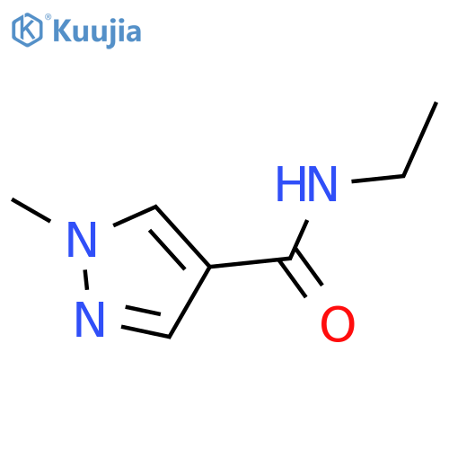 1H-Pyrazole-4-carboxamide,N-ethyl-1-methyl- structure