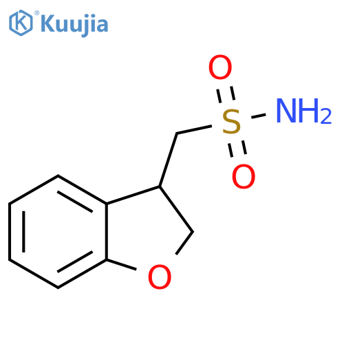 3-Benzofuranmethanesulfonamide, 2,3-dihydro- structure