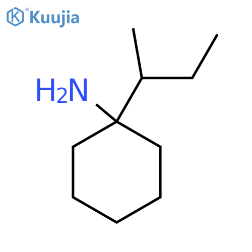 1-(butan-2-yl)cyclohexan-1-amine structure