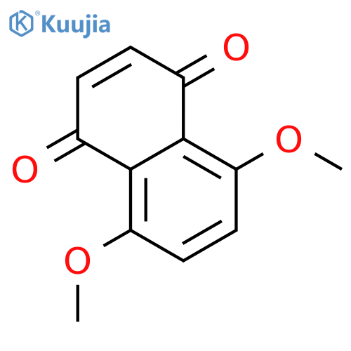 1,4-Naphthalenedione,5,8-dimethoxy- structure