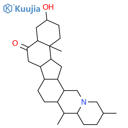 3,6-Cevanediol; (3β,5α,6β,17β,20β,22β,25β)-form, 6-Ketone structure