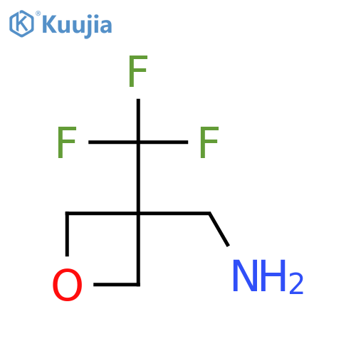 [3-(trifluoromethyl)oxetan-3-yl]methanamine structure