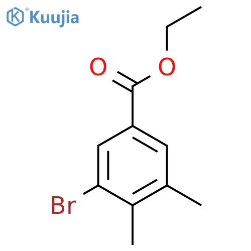 Ethyl 3-bromo-4,5-dimethylbenzoate structure