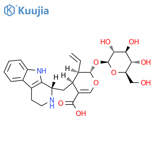 Strictosidinic acid structure
