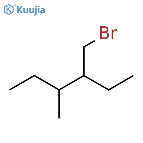 Hexane, 3-(bromomethyl)-4-methyl- structure