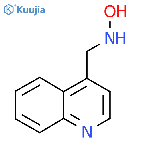 N-(quinolin-4-yl)methylhydroxylamine structure
