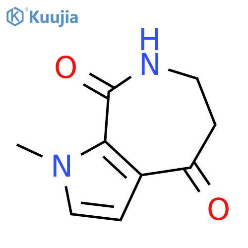 6,7-Dihydro-1-methyl-pyrrolo2,3-Cazepine-4,8(1H,5H)-dione structure
