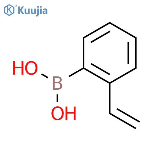 2-Vinylphenylboronic acid structure