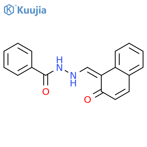 Benzoic acid,2-[(2-hydroxy-1-naphthalenyl)methylene]hydrazide structure