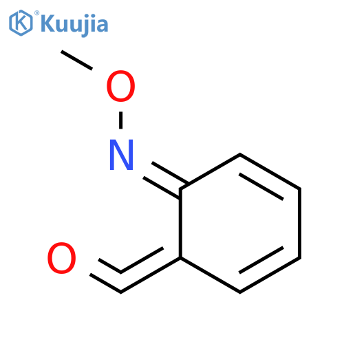 2,4-Cyclohexadien-1-one, 6-carbonyl-, 1-(O-methyloxime), (Z)- structure