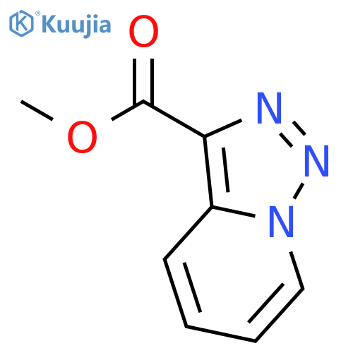 Methyl [1,2,3]triazolo[1,5-a]pyridine-3-carboxylate structure