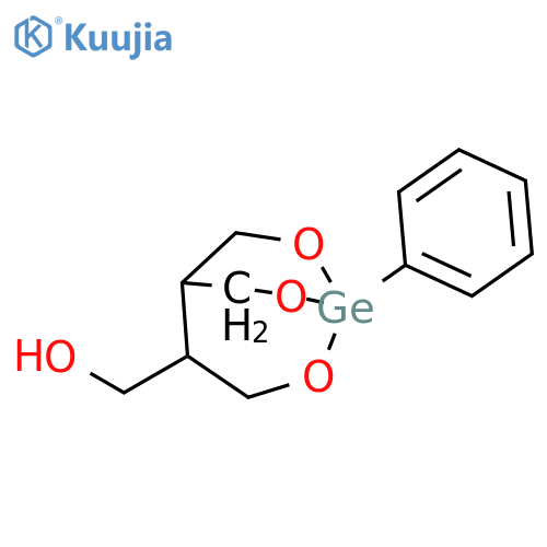 2,7,8-TRIOXA-1-GERMABICYCLO[3.2.2]NONANE-4-METHANOL, 1-PHENYL- structure