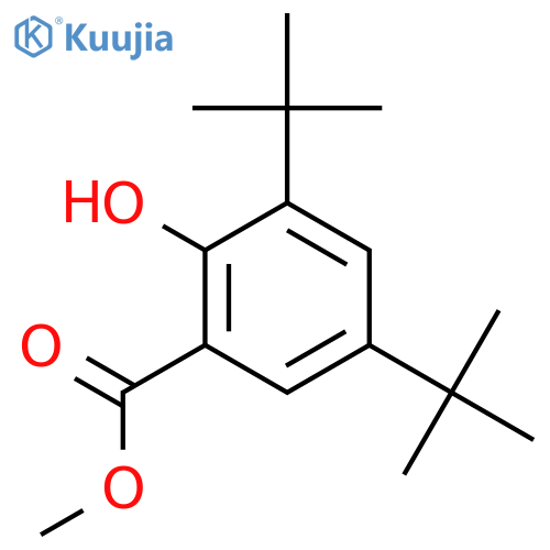 Methyl 3,5-Di-tert-butylsalicylate structure