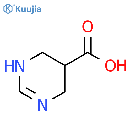1,4,5,6-tetrahydropyrimidine-5-carboxylic acid structure