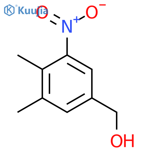 3,4-Dimethyl-5-nitrobenzyl alcohol structure