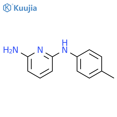 N2-(4-methylphenyl)pyridine-2,6-diamine structure