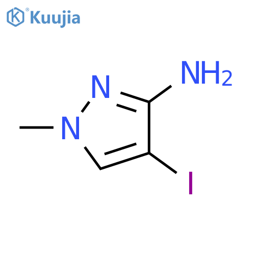 4-iodo-1-methyl-1H-pyrazol-3-amine structure