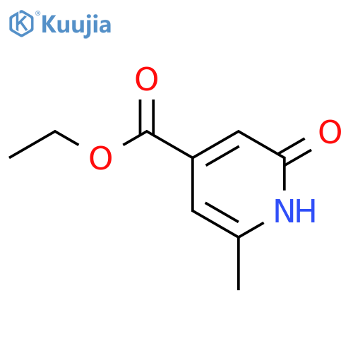 Ethyl 2-hydroxy-6-methylpyridine-4-carboxylate, 97% structure