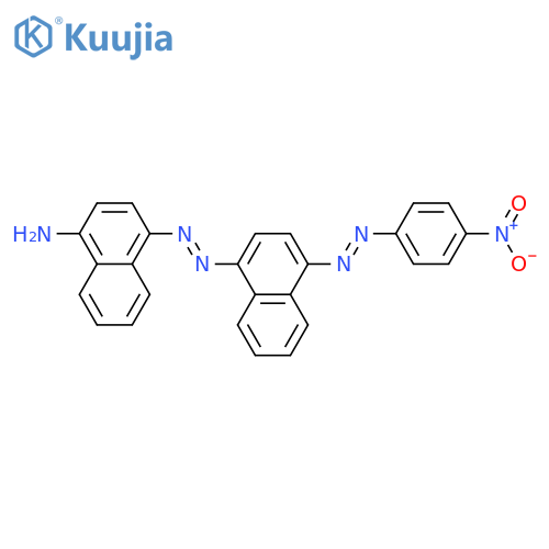 1-Naphthalenamine, 4-[[4-[(4-nitrophenyl)azo]-1-naphthalenyl]azo]- structure