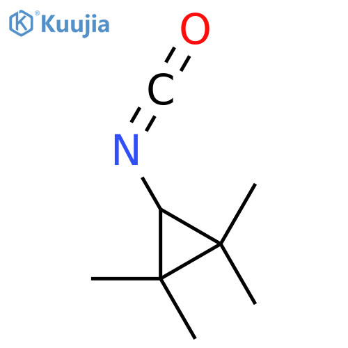 3-Isocyanato-1,1,2,2-tetramethylcyclopropane structure