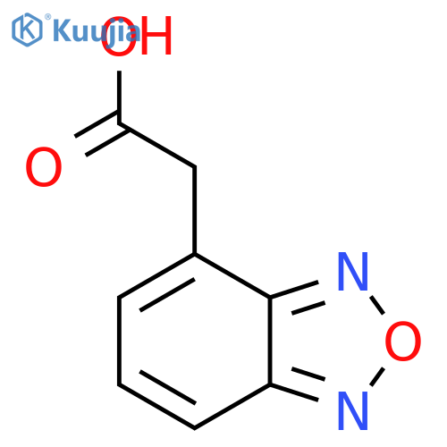 2-(2,1,3-Benzoxadiazol-4-yl)acetic acid structure