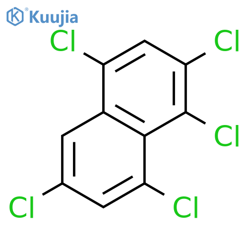 Naphthalene,1,2,4,6,8-pentachloro- structure