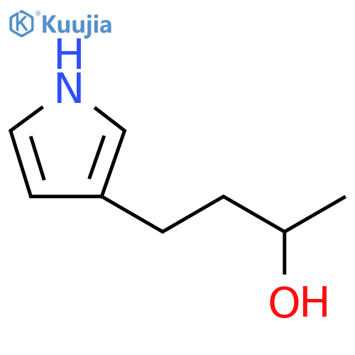 4-(1H-pyrrol-3-yl)butan-2-ol structure