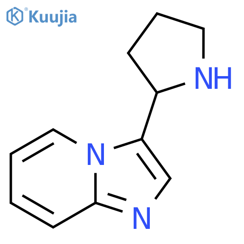 2-{imidazo1,2-apyridin-3-yl}pyrrolidine structure