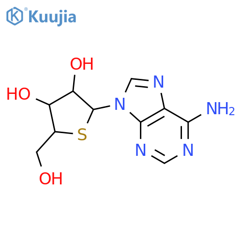 9H-Purin-6-amine,9-(4-thio-a-D-xylofuranosyl)- structure
