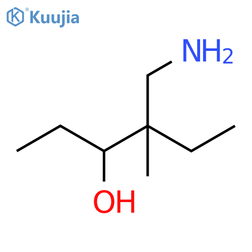 3-Hexanol, 4-(aminomethyl)-4-methyl- structure
