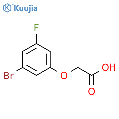 2-(3-bromo-5-fluorophenoxy)acetic acid structure