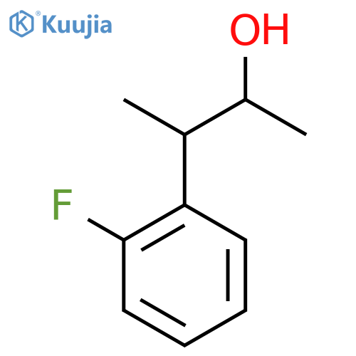 3-(2-Fluorophenyl)butan-2-ol structure