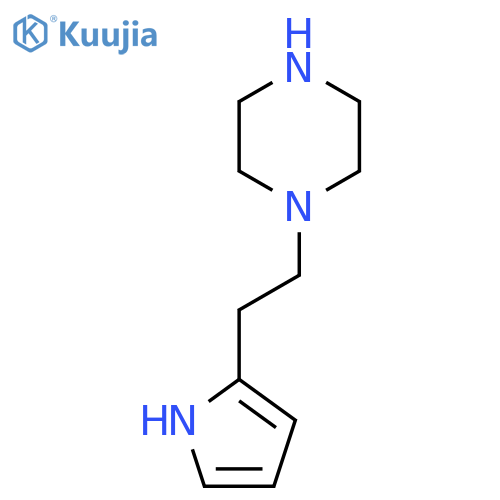 1-2-(1H-pyrrol-2-yl)ethylpiperazine structure