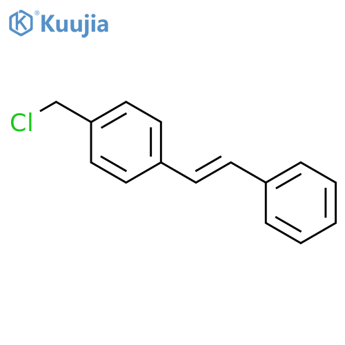 1-(Chloromethyl)-4-(2-phenylethenyl)benzene structure