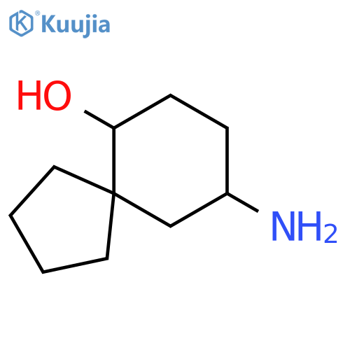 9-Aminospiro[4.5]decan-6-ol structure