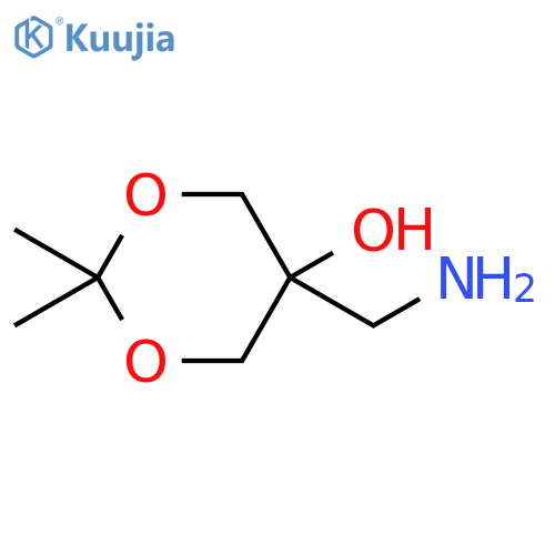 5-(aminomethyl)-2,2-dimethyl-1,3-dioxan-5-ol structure