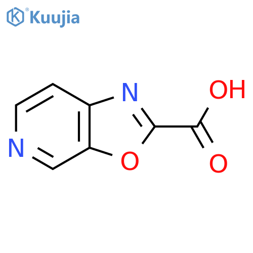 1,3oxazolo5,4-cpyridine-2-carboxylic acid structure