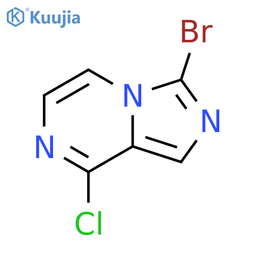 3-Bromo-8-chloroimidazo[1,5-a]pyrazine structure