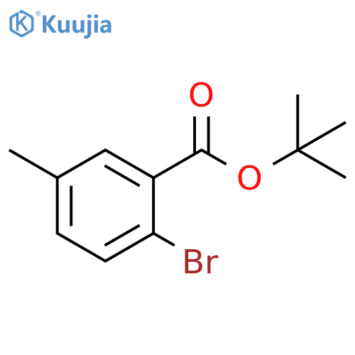 tert-Butyl 2-bromo-5-methylbenzoate structure