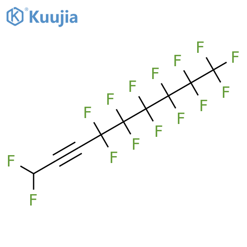 2-NONYNE, 1,1,4,4,5,5,6,6,7,7,8,8,9,9,9-PENTADECAFLUORO- structure