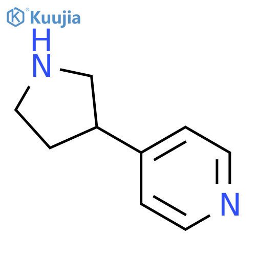 4-(Pyrrolidin-3-yl)pyridine structure
