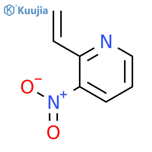 2-ethenyl-3-nitro-Pyridine structure