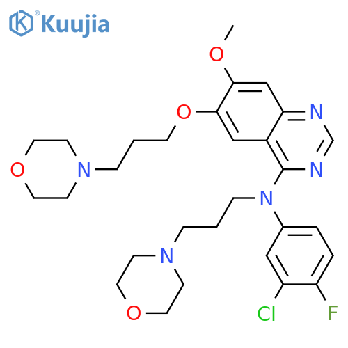 N-(3-Morpholinopropyl) Gefitinib structure