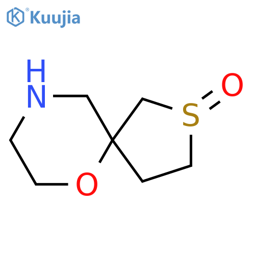 6-Oxa-2-thia-9-azaspiro[4.5]decane, 2-oxide structure