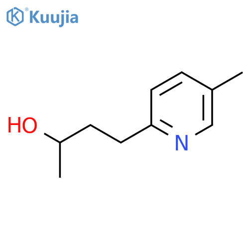 4-(5-methylpyridin-2-yl)butan-2-ol structure