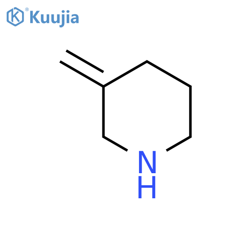 3-methylidenepiperidine structure