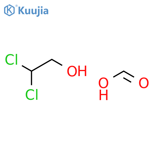 Ethanol, 2,2-dichloro-, formate structure