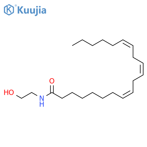 (8Z,11Z,14Z)-N-(2-Hydroxyethyl)-8,11,14-eicosatrienamide structure